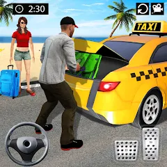 Взломанная Taxi Simulator 3d Taxi Sim  [МОД Много монет] - стабильная версия apk на Андроид