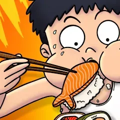 Скачать взломанную Food Fighter Clicker Games (Фуд Файтер Кликер)  [МОД Mega Pack] - последняя версия apk на Андроид