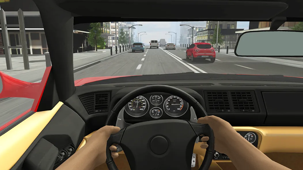 Racing in Car 2 (Рейсинг ин Кар 2)  [МОД Бесконечные монеты] Screenshot 2