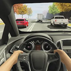 Скачать взлом Racing in Car 2 (Рейсинг ин Кар 2)  [МОД Бесконечные монеты] - полная версия apk на Андроид