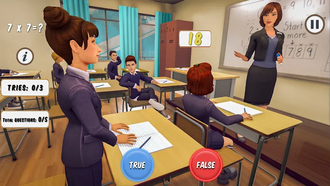 High School Teacher Simulator  [МОД Меню] Screenshot 2