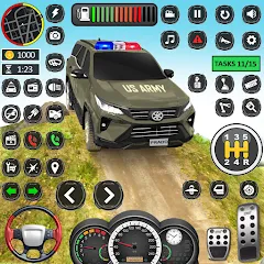 Скачать взлом Flying Prado Car Robot Game  [МОД Menu] - полная версия apk на Андроид