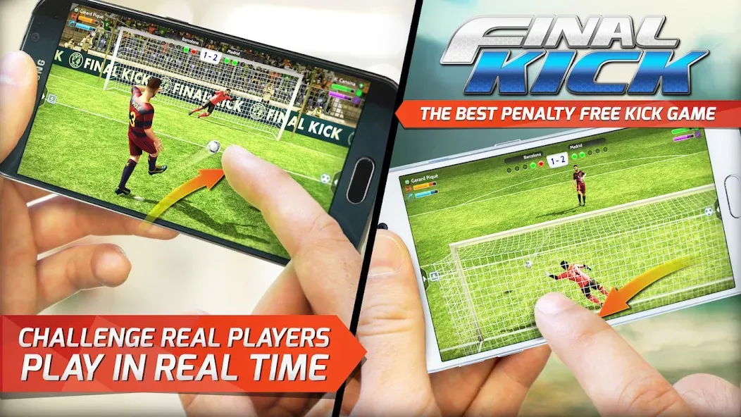 Final Kick: Online Soccer (Финаль кик)  [МОД Mega Pack] Screenshot 3