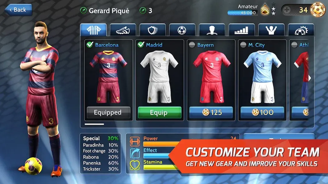 Final Kick: Online Soccer (Финаль кик)  [МОД Mega Pack] Screenshot 5