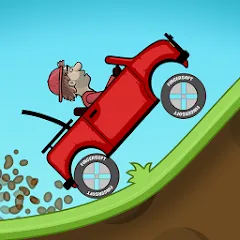 Скачать взломанную Hill Climb Racing (Хилл Клайм Рейсинг)  [МОД Unlimited Money] - полная версия apk на Андроид