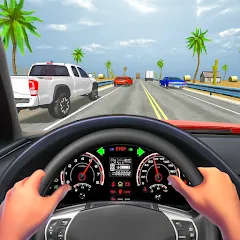 Взломанная Traffic Racing In Car Driving (Трафик Рейсинг Ин Кар Драйвинг)  [МОД Бесконечные деньги] - полная версия apk на Андроид