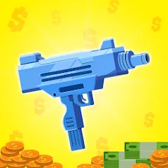 Скачать взлом Gun Idle (Ган Айдл)  [МОД Много денег] - последняя версия apk на Андроид