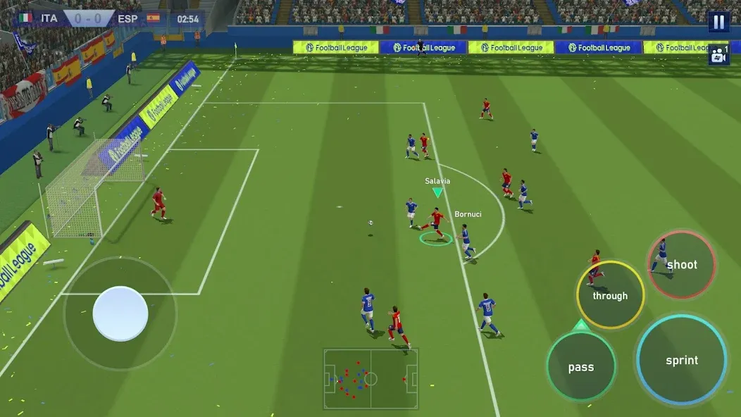 Football League 2024 (Футбольная Лига 2023)  [МОД Много денег] Screenshot 1