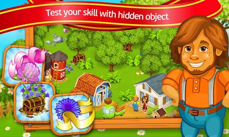 Farm Town: Cartoon Story  [МОД Меню] Screenshot 2