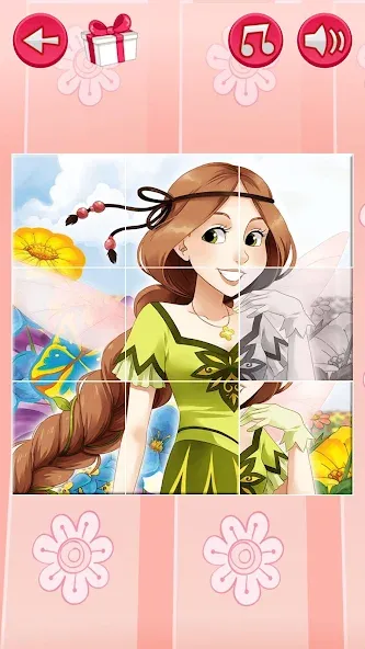 Princess Girls Puzzles - Kids  [МОД Все открыто] Screenshot 4