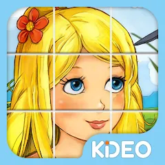 Скачать взломанную Princess Girls Puzzles - Kids  [МОД Все открыто] - последняя версия apk на Андроид