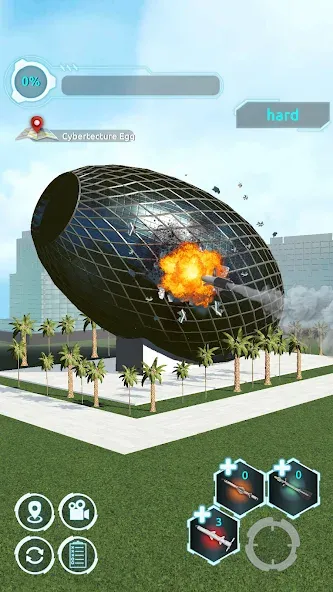 City Demolish: Rocket Smash! (Сити Демолиш)  [МОД Menu] Screenshot 3