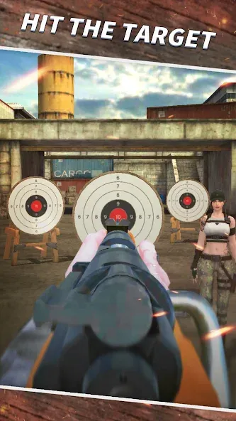 Sniper Shooting : 3D Gun Game  [МОД Все открыто] Screenshot 4