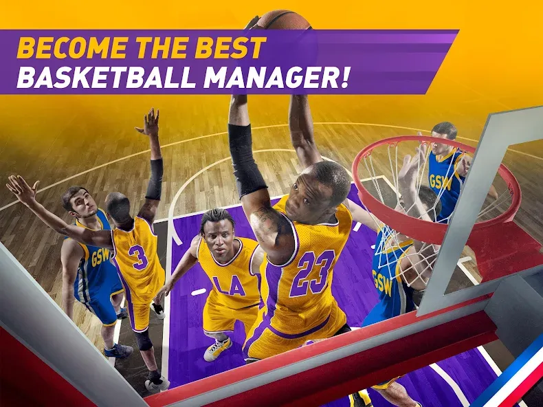 Basketball Fantasy Manager NBA  [МОД Menu] Screenshot 2