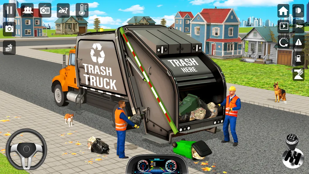 Trash Truck Games Simulator 3D  [МОД Mega Pack] Screenshot 4