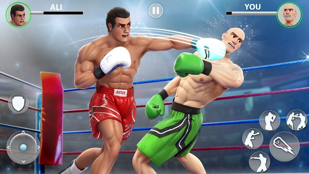 Kick Boxing Games: Fight Game  [МОД Unlimited Money] Screenshot 2