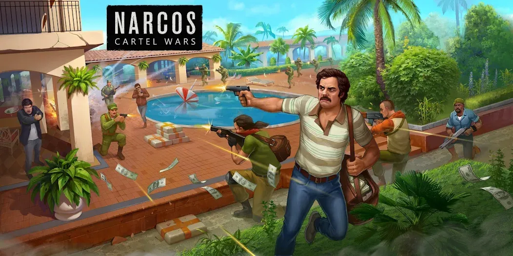 Narcos: Cartel Wars & Strategy (Наркос)  [МОД Бесконечные монеты] Screenshot 1