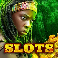 Скачать взломанную The Walking Dead Casino Slots (Зе Вокинг Дед Казино Слотс)  [МОД Бесконечные монеты] - стабильная версия apk на Андроид