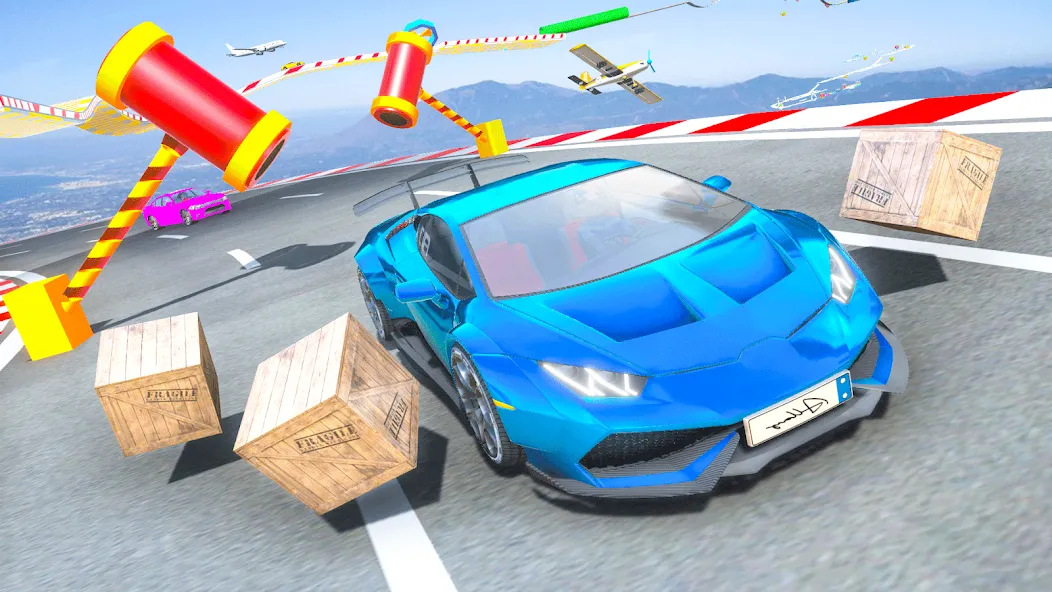 Ramp Car Games: GT Car Stunts (Рамп Кар Игры)  [МОД Бесконечные монеты] Screenshot 4