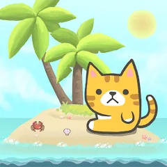 Взломанная 2048 Kitty Cat Island (Остров Кошачьеи Кошки)  [МОД Много денег] - последняя версия apk на Андроид