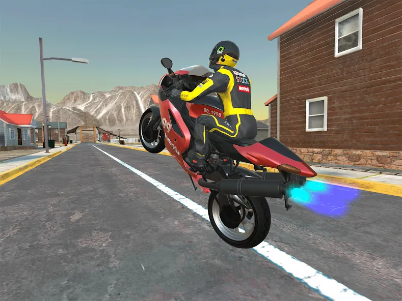 Moto bike Driving: Mega Ramp  [МОД Mega Pack] Screenshot 4