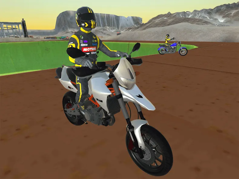 Moto bike Driving: Mega Ramp  [МОД Mega Pack] Screenshot 5