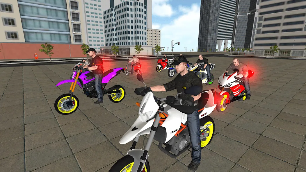 Bike Driving: Police Chase  [МОД Много денег] Screenshot 5