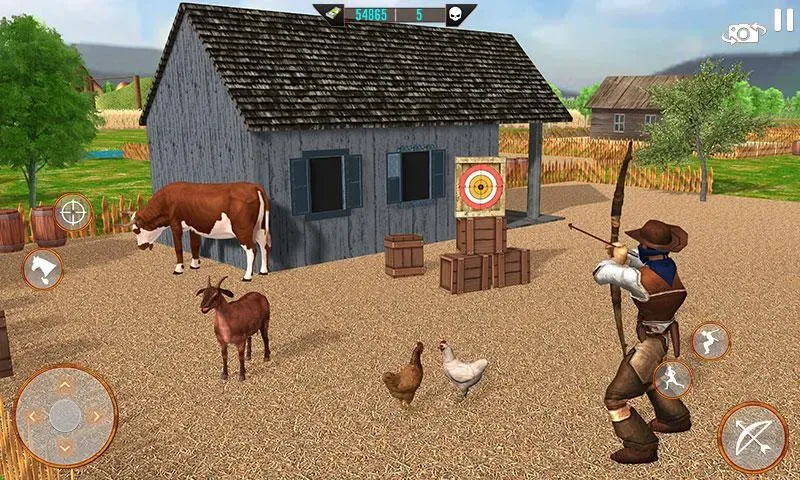 West Cowboy Shooting Games 3D  [МОД Mega Pack] Screenshot 5