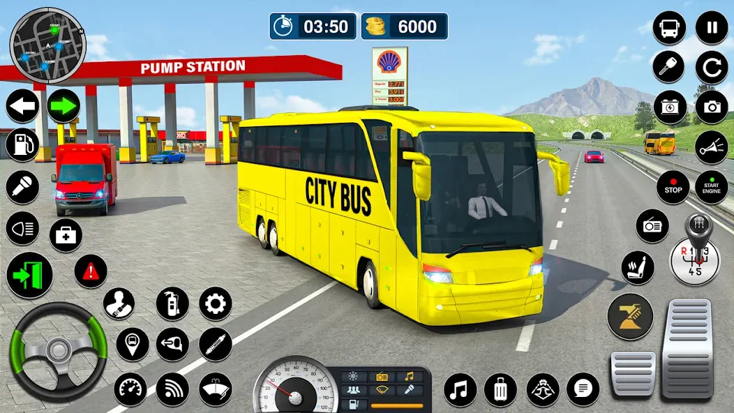 Bus Simulator Game: Coach Game  [МОД Все открыто] Screenshot 3