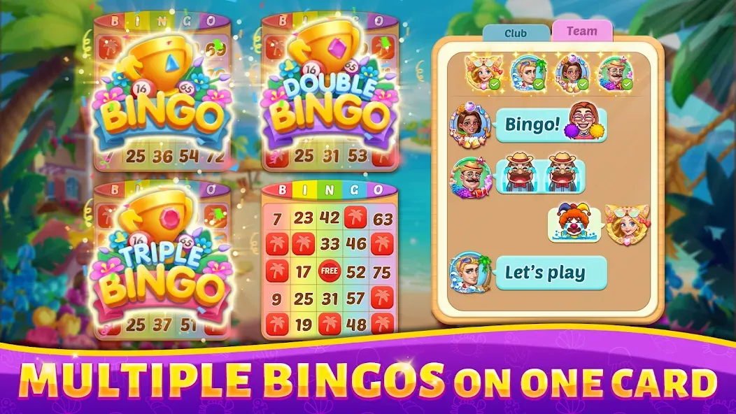 Bingo Rush - Club Bingo Games (Бинго Раш)  [МОД Меню] Screenshot 5