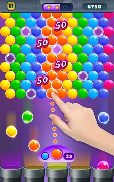 Action Bubble Game (Экшн Бабл Игра)  [МОД Много монет] Screenshot 3