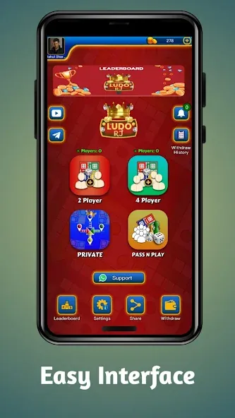 Ludo RJ - Play Ludo And Win (Лудо РДжей)  [МОД Все открыто] Screenshot 1