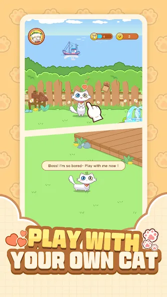 Cat Time - Cat Game, Match 3 (Кэт Тайм)  [МОД Unlocked] Screenshot 5