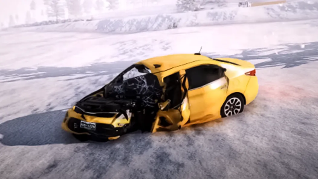 Car Crash Car Test Simulator  [МОД Бесконечные деньги] Screenshot 4