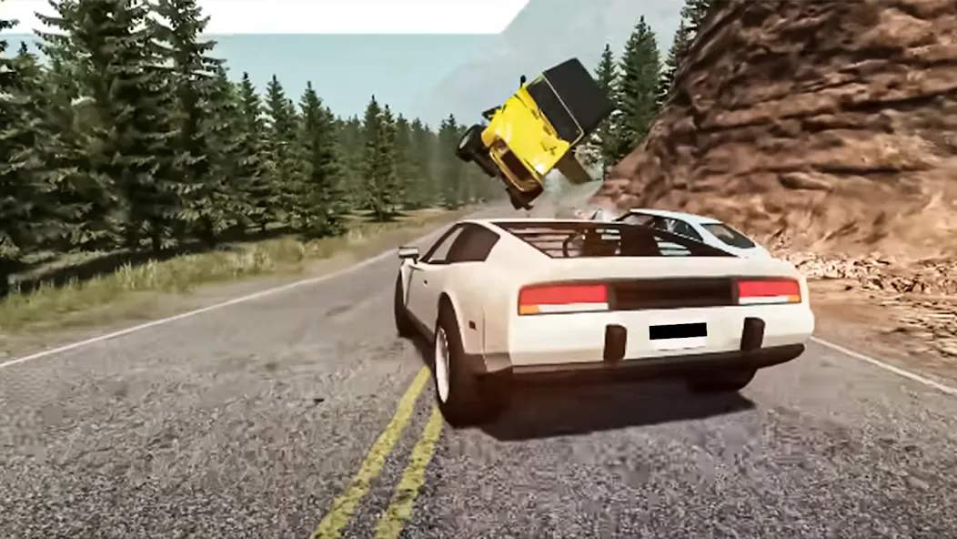 Car Crash Car Test Simulator  [МОД Бесконечные деньги] Screenshot 5