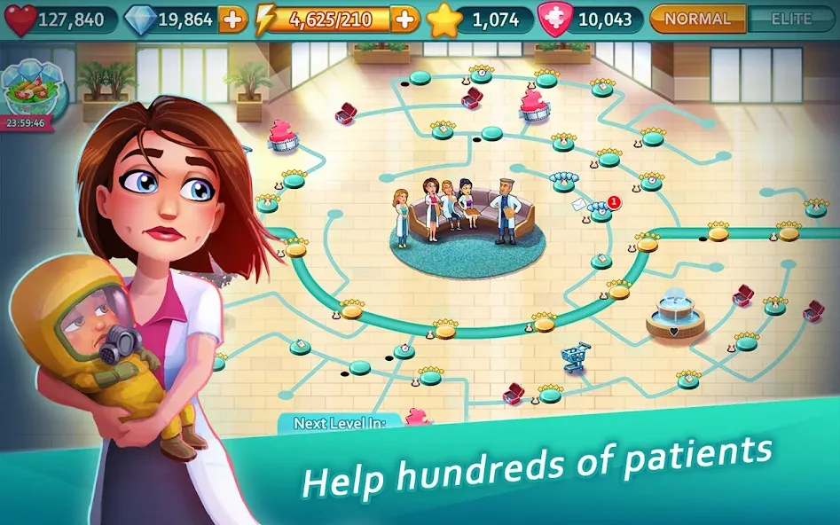 Heart's Medicine - Doctor Game  [МОД Бесконечные деньги] Screenshot 4