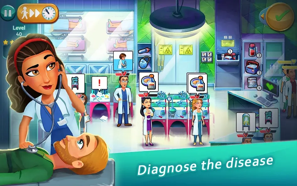 Heart's Medicine - Doctor Game  [МОД Бесконечные деньги] Screenshot 5