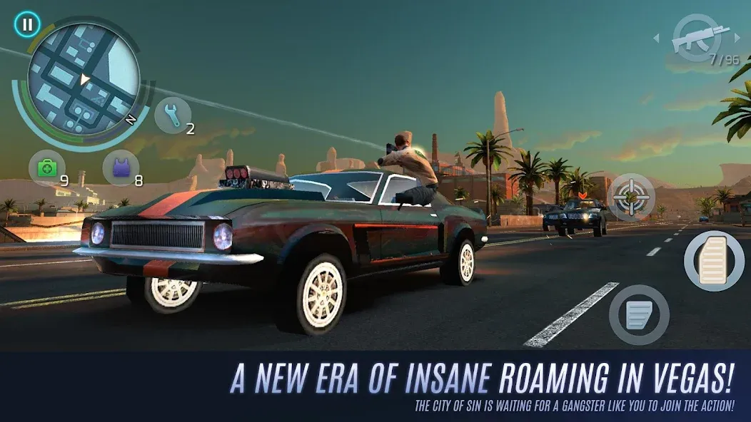 Gangstar Vegas: World of Crime (Гангстар Вегас)  [МОД Menu] Screenshot 2