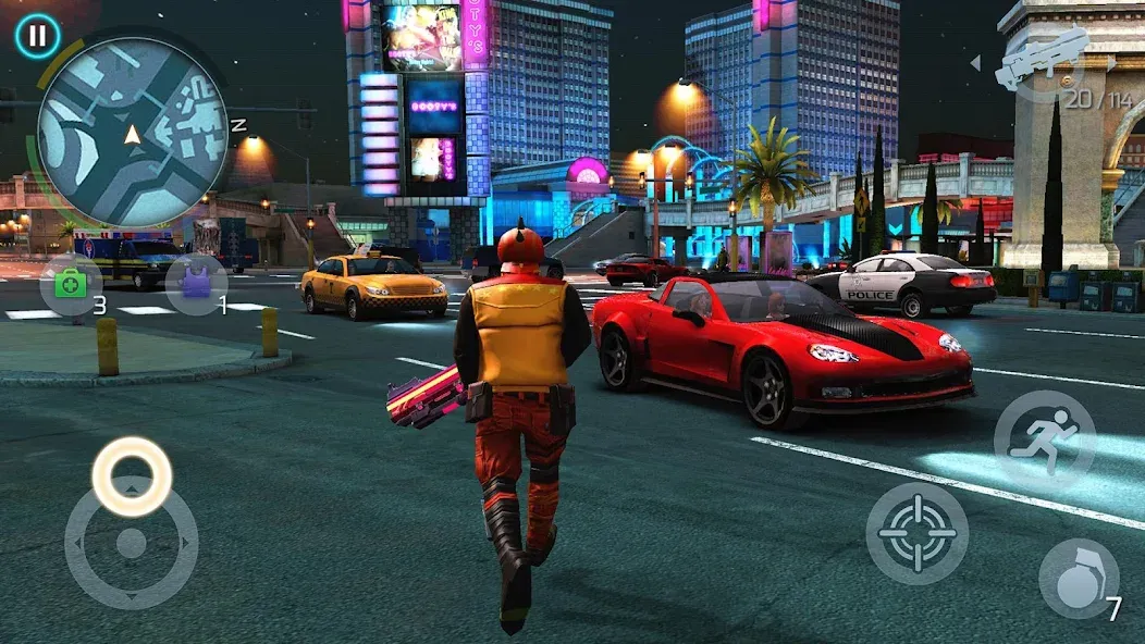 Gangstar Vegas: World of Crime (Гангстар Вегас)  [МОД Menu] Screenshot 5