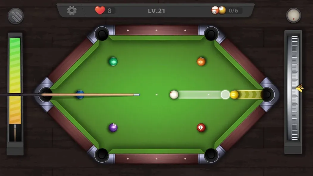 Pool Billiards 3D:Bida بیلیارد (Пул бильярд 3D)  [МОД Много монет] Screenshot 4