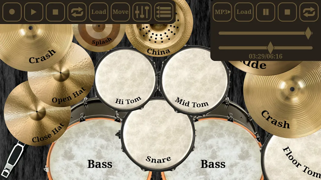 Drum kit (Drums) free  [МОД Все открыто] Screenshot 3