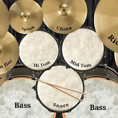 Взлом Drum kit (Drums) free  [МОД Все открыто] - последняя версия apk на Андроид