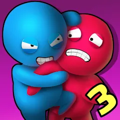 Скачать взлом Noodleman Party: Fight Games (Нудлман Пати)  [МОД Много монет] - последняя версия apk на Андроид