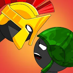 Взлом Stickman History Battle (Стикмен История Битва)  [МОД Все открыто] - стабильная версия apk на Андроид