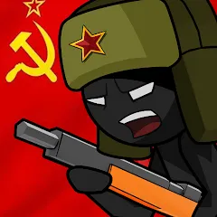 Взломанная Stickman WW2 (Стикмэн Вторая Мировая война)  [МОД Mega Pack] - последняя версия apk на Андроид