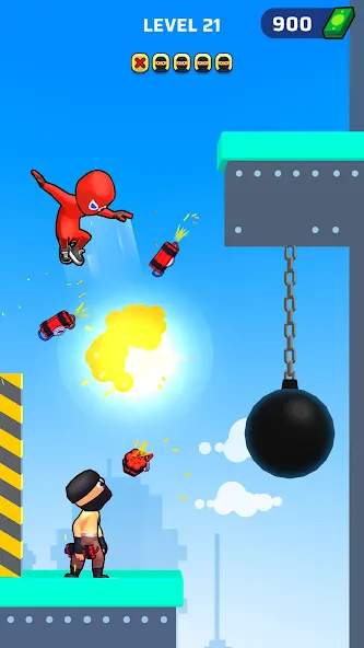 Web Master: Stickman Superhero (Вебмастер)  [МОД Меню] Screenshot 4