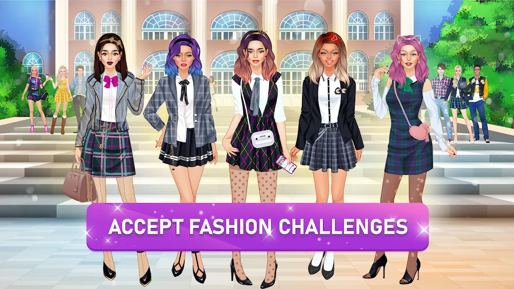 College Girls Team Makeover  [МОД Unlocked] Screenshot 1