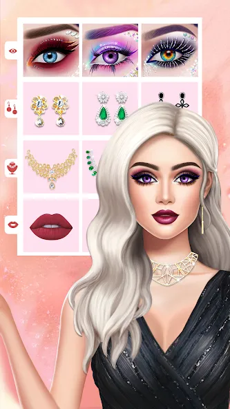 DIY Makeup: Beauty Makeup Game  [МОД Бесконечные монеты] Screenshot 2