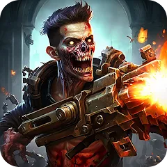 Взлом Zombie Hunter - Shooting Game (Зомби Хантер)  [МОД Много монет] - стабильная версия apk на Андроид