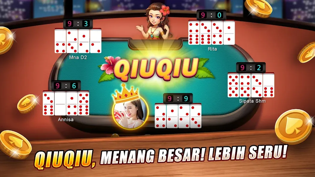 LUXY Domino Gaple QiuQiu Poker (Лукси Домино Гапл Киукиу Покер)  [МОД Mega Pack] Screenshot 2